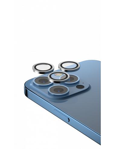 Devia Protector Camara iphone 14 /14 Pro Plata DSTGLP13PMS