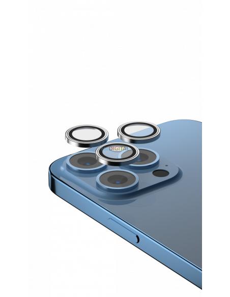 Devia Protector Camara iphone 14 /14 Pro Plata DSTGLP13PMS