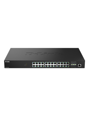 D-Link DMS-1250-28 E switch Gestionado L2 2.5G Ethernet (100 1000 2500) Negro