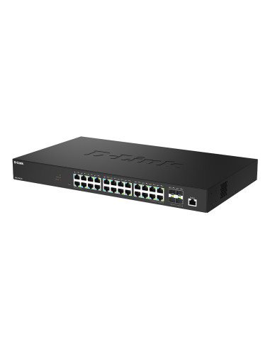 D-Link DMS-1250-28 E switch Gestionado L2 2.5G Ethernet (100 1000 2500) Negro
