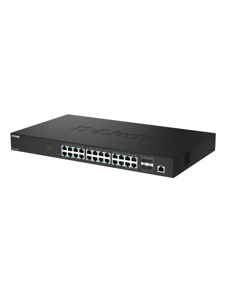 D-Link DMS-1250-28 E switch Gestionado L2 2.5G Ethernet (100 1000 2500) Negro
