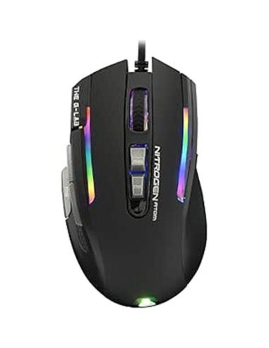 RATON GAMING THE G-LAB KULT NITROGEN ATOM / ILUMINACION RGB / DPI 4800 / USB / PROGRAMABLE / PN: KULT-NITRO-ATOM
