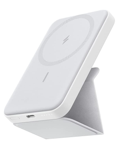 DEVIA BATERIA AUXILIAR MAGNETICA CON SOPORTE 3 EN 1 10000mah BLANCO. Ref: DSTESSPD3N1W