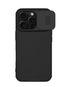 NILLKIN CARCASA CAMSHIELD IPHONE 16 PRO MAX NEGRO