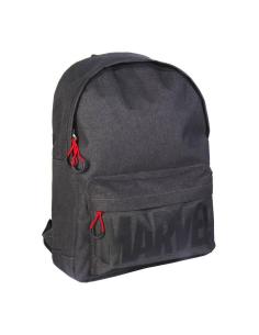 MOCHILA CASUAL MARVEL LOGO NEGRA / 31X44X16 cm