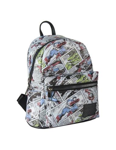 MINI MOCHILA MARVEL VIÑETAS COMICS / 26.88X26.67X11.43 cm