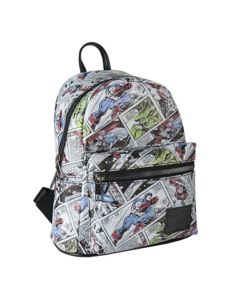 MINI MOCHILA MARVEL VIÑETAS COMICS / 26.88X26.67X11.43 cm