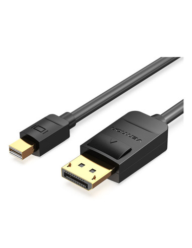 Vention HAGBF adaptador de cable de vídeo 1 m DisplayPort HDMI Negro