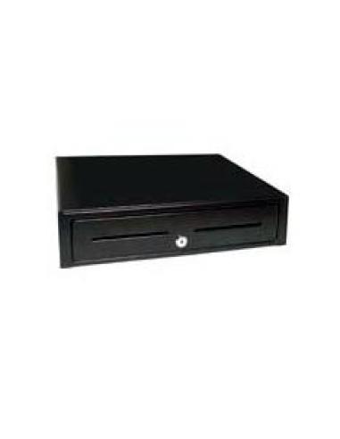 CAJON PORTAMONEDAS 410X410 NEGRO 4 BILL./8 MON.