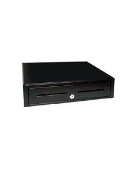 CAJON PORTAMONEDAS 410X410 NEGRO 4 BILL./8 MON.