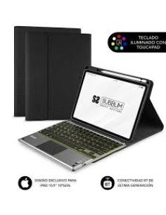 SUBBLIM Funda Tablet KEYTAB ProBT Touchpad Ipad 10,9/11 10a/11a Gen NEGRA SUBKT4-BTPI03
