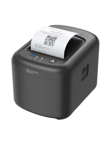 IMPRESORA TICKET BLUEBEE PRINT-09 TERMICA / USB-SERIE-ETHERNET / 80 mm ANCHO IMPRIMIBLE / NEGRA