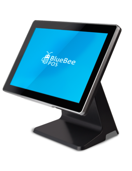 TPV TACTIL BLUEBEE BB-04 15" TRUE FLAT / TACTIL CAPACITIVA P-CAP / INTEL CELERON J6412 / 4GB / SSD 128GB / TAPA CUBRECABLES / SI
