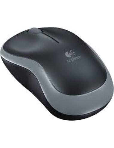 Ratón LOGITECH M185 Wireless 1000dpi Gris (910-002235)