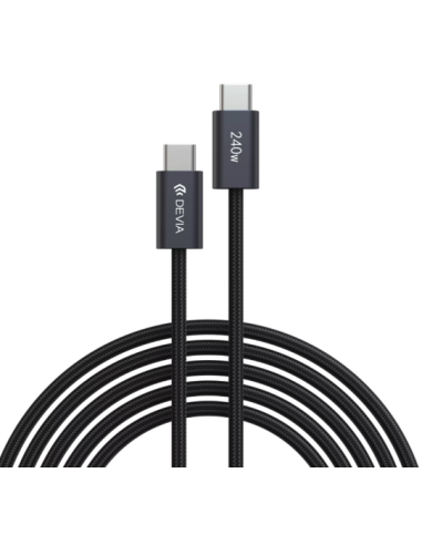 DEVIA CABLE EXTREME TIPO C - TIPO C PD 240w 2M