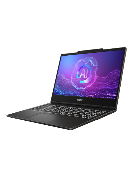 MSI VenturePro 15 A2RWFG-449XES Intel Core 7 240H Portátil 39,6 cm (15.6") Full HD 32 GB DDR5-SDRAM 1 TB SSD NVIDIA GeForce RTX