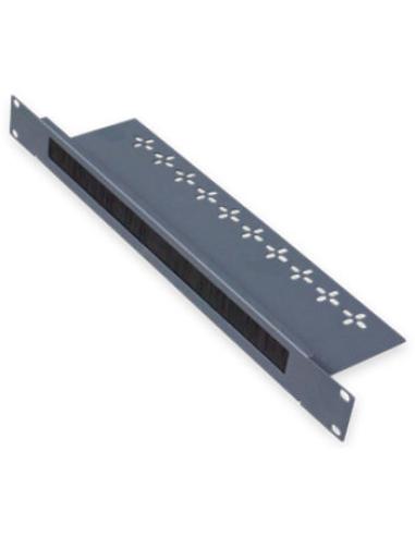 PASACABLES ARMARIO PANEL WPRACK PARA RACK CON CEPILLO 1U SERVER / WPN-ACM-201-B
