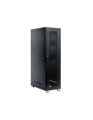 ARMARIO RACK 19" 42U 800X1000MM ALTO 2055MM DESMONTADO / PUERTA FRONTAL ACERO PERFORADA / PANELES LATERALES DESMONTABLES / 4 RUE