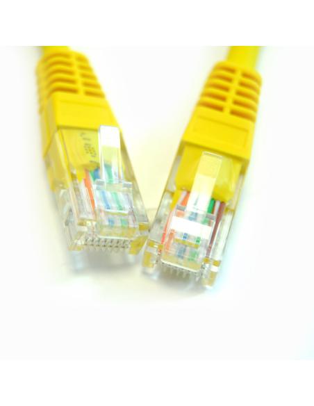 LATIGUILLO AMARILLO RJ-45 CAT.5 / 1.0M ESPECIALES PATCH PANEL