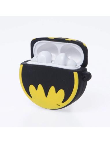 AURICULARES C/MICROFONO TWS EARPODS DC COMICS BATMAN LOGO / BLUETOOTH 5.0 /