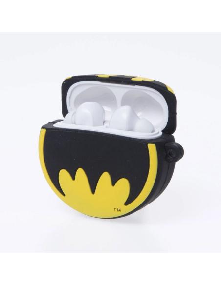 AURICULARES C/MICROFONO TWS EARPODS DC COMICS BATMAN LOGO / BLUETOOTH 5.0 /