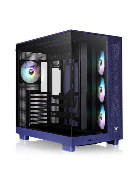 Thermaltake CA-11E-00MNWN-00 carcasa de ordenador Midi Tower Azul
