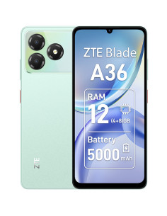 ZTE Blade A36 17,1 cm (6.75") SIM doble Android 15 4G USB Tipo C 4 GB 64 GB 5000 mAh Verde