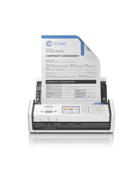 Brother ADS-1800W escaner Escáner con alimentador automático de documentos (ADF) 600 x 600 DPI A4 Blanco