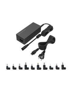 Conceptronic OZUL08B10 adaptador e inversor de corriente Interior 90 W Negro