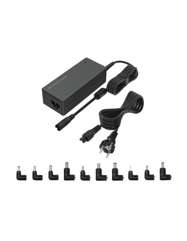 Conceptronic OZUL08B10 adaptador e inversor de corriente Interior 90 W Negro