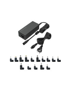 Conceptronic OZUL08B15 adaptador e inversor de corriente Interior 90 W Negro