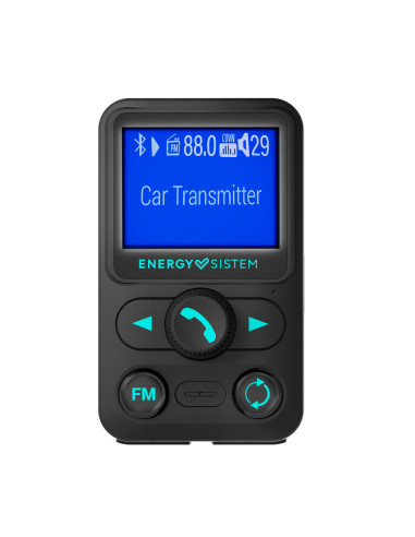 Energy Sistem Car FM Xtra 87,5 - 108 MHz Bluetooth USB Negro