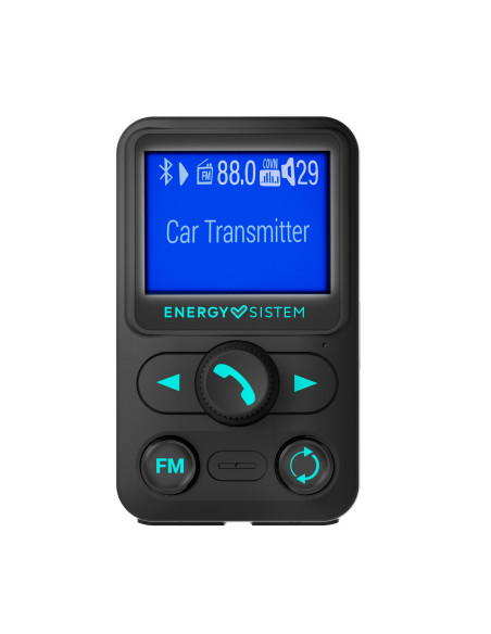 Energy Sistem Car FM Xtra 87,5 - 108 MHz Bluetooth USB Negro