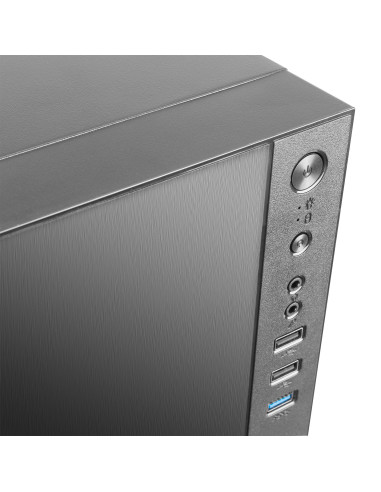 Tacens Anima ACX500, Caja Mini Torre Micro ATX, Ventilador 12cm, Fuente Alimentación 500W, USB 3.0, Negro
