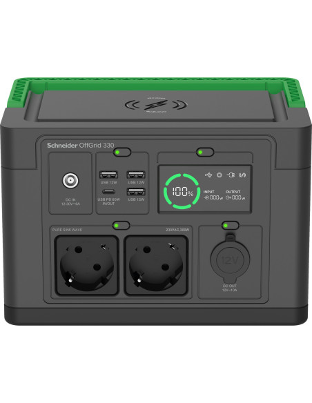 APC PPS330-GR estación de energía portátil Ión de litio 531 W 3,3 kg