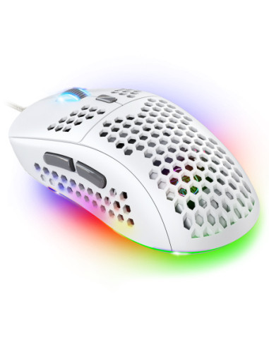 Spirit of Gamer PRO-M4 ARTIC ratón Juego mano derecha USB tipo A Óptico 12800 DPI
