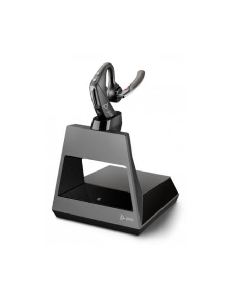 MANOS LIBRES POLY/PLANTRONICS VOYAGER 5200 D / GANCHO / BLUETOOTH 5.0 / USB-A / BASE 1 VIAS / 212722-05