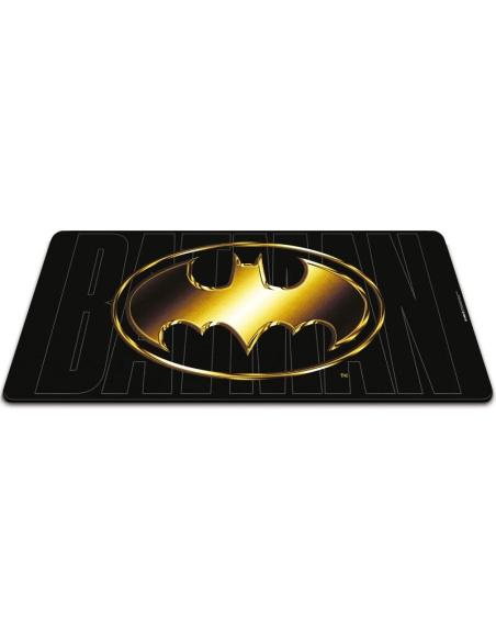 ALFOMBRILLA XL SOBREMESA DC LOGO BATMAN DORADO / 35X80cm /