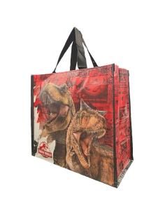 BOLSA REUTILIZABLE RAFIA JURASSIC WORLD T-REX / 40X40X22