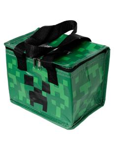 BOLSA REFRIGERANTE PLASTICO RECICLADO MINECRAFT CREEPER / 16X21X13