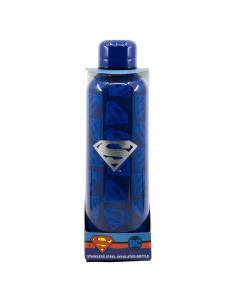 BOTELLA TERMO DC COMICS SUPERMAN ACERO INOX. 515 ML.