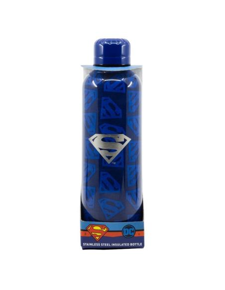 BOTELLA TERMO DC COMICS SUPERMAN ACERO INOX. 515 ML.