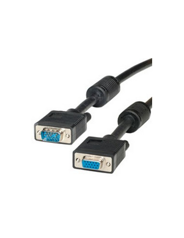ROLINE 20m VGA cable VGA VGA (D-Sub) Negro