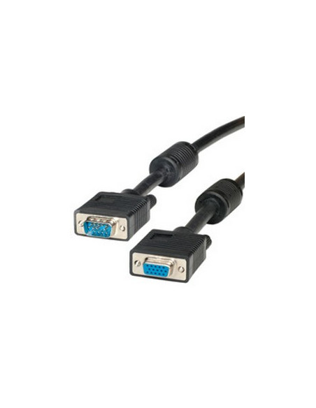 ROLINE 20m VGA cable VGA VGA (D-Sub) Negro