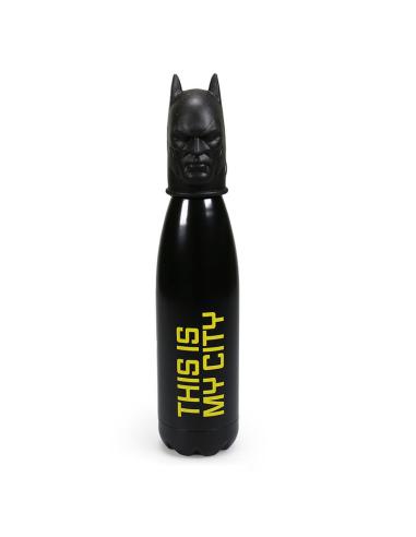BOTELLA METALICA 3D DC BATMAN THIS IS MY CITY / 500ml