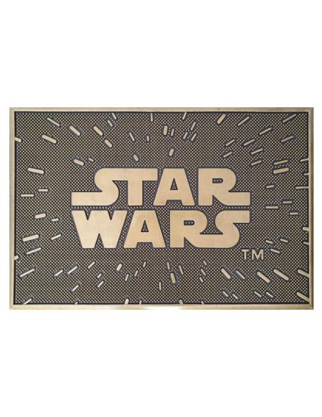 FELPUDO CAUCHO STAR WARS (LOGO SAGA) / 40X60 cm