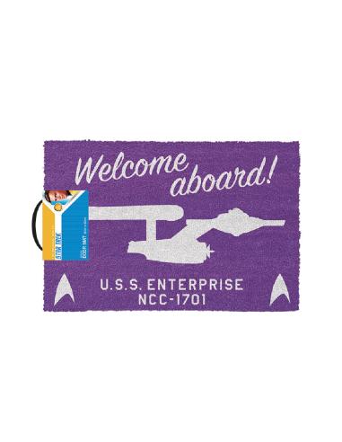 FELPUDO STAR TRECK WELCOME ABOARD! / 40X60