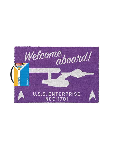 FELPUDO STAR TRECK WELCOME ABOARD! / 40X60