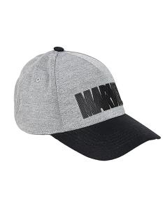GORRA LOGO MARVEL GRIS VISERA CURVADA / REGULABLE