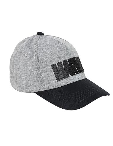 GORRA LOGO MARVEL GRIS VISERA CURVADA / REGULABLE